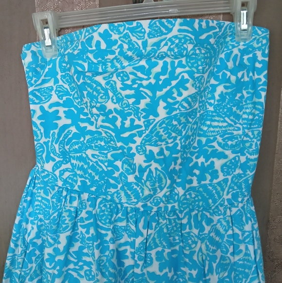 ⚡️Lilly Pulitzer Women's Mini Dress Strapless - Picture 14 of 14